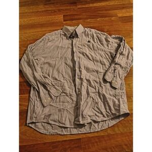 Fairway And Green Xl Men's Button Up Dallas Cowboys Gray